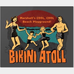 Vintage Bikini Atoll Tourist Hell Posters and Art